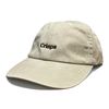 Vivian Flytrap Unisex Crisps Washed Embroidered Dad Baseball Cap - Cream