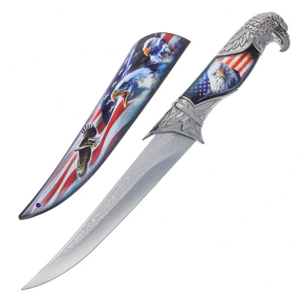 ASR Outdoor Ornamental Wolf Dagger Decorative Collector Knife, Shadow Wolf