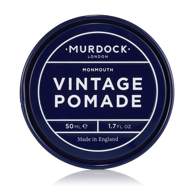 Murdock London Vintage Pomade | Classic, Ultra-Slick Finish with Strong Hold | Made in England | 50ml