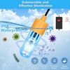 Aquarium Clean Light,3W Mini U-V Sanitizer Submersible Light 