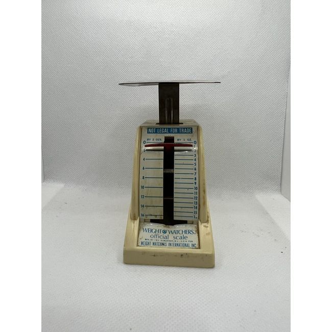 Vintage Weight Watchers 16 Oz Food Scale. Made In Carlstadt NJ In