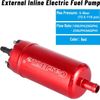 External Inline High Pressure EFI Fuel Pump w/ Bracket Kit For Walbro 45-125 psi