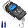 Fish Scale, Backlit Lcd Display 110Lb/50kg Ps01, With Measuring Tape, E
