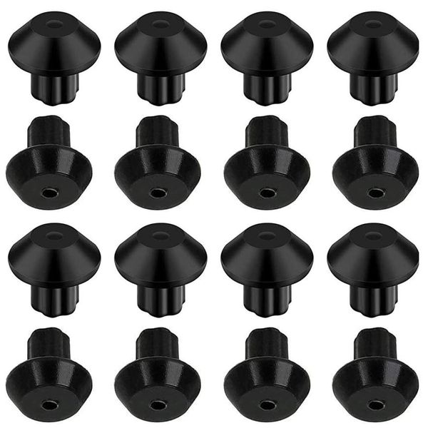 PETIT MANON 16PCS WB2K101 Rubber Feet Replacement for GE, Rubber Grate Feet for Kenmore Range Burner Grate, Gas Stove Top Cooktop Burner Grates Replaces WB02K0101 WB02T10461 AP2622260 PS241358