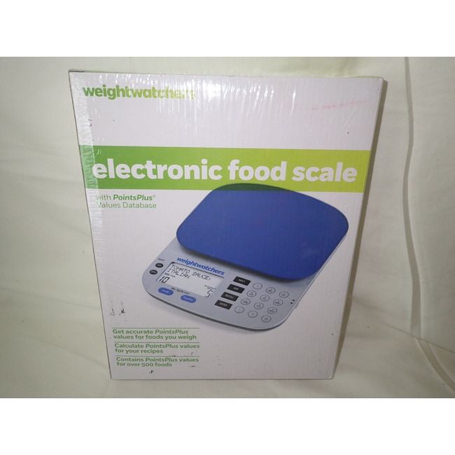 New Weight Watchers Electronic Food Scale w/ Points Plus Values