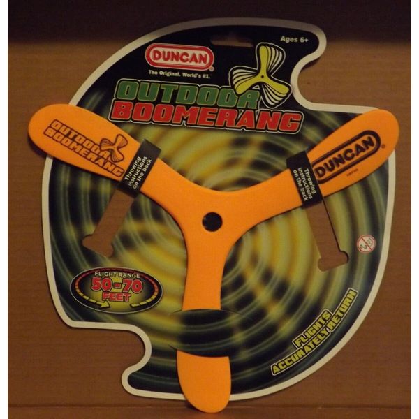 DUNCAN TOYS OUTDOOR BOOMERANG BRAND NEW IN PACKAGE