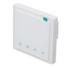 Smart Thermostat Electric Underfloor Heating Controller with LED Display High Accuracy Temperature Control Memory Function for Home Heating (White)