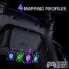 eXtremeRate Back Paddles FPS RISE Plus MAX Kit with Clicky Trigger Stops & Rubberized Grip for PS5 Controller BDM-030 040 050, Remappable Back Buttons Kit for PS5 Controller - Black - NO Controller