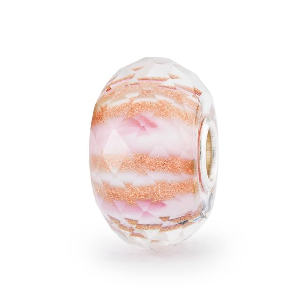 Trollbeads Melodie in Pink Glasbead TGLBE-30100
