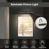 24" Picture Lights for Wall Battery Operated with Remote and Timer, Wireless Art