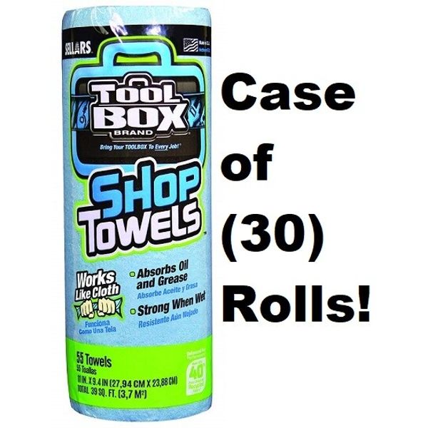 Sellars 5440030 55 Count Disposable Shop Towels - Quantity 30 Rolls