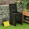 Garden Compost Bin 80 Gallon Large Outdoor Compost Container with Easy Assembly