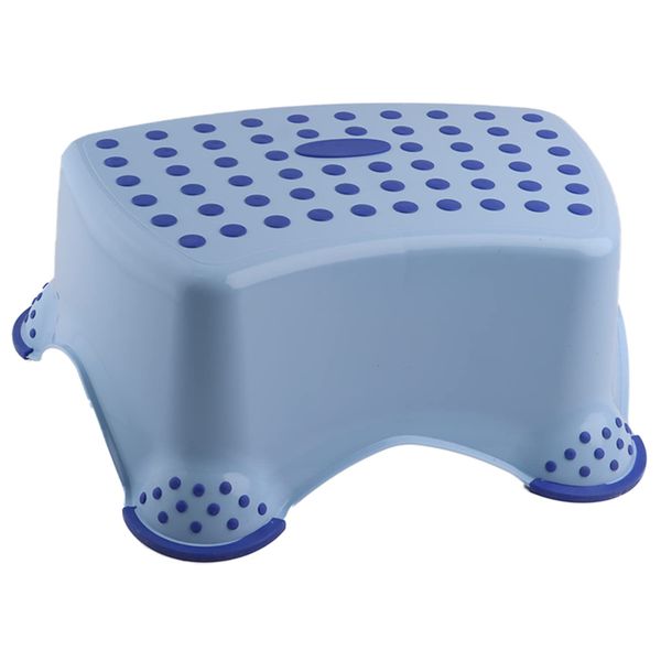 DIVCHI Toilet Training Kids Non Slip Up Step Stool Unisex for Safe Toddler Loo Potty Training in The Bathroom and Home (Blue)