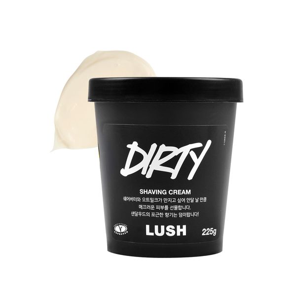 [Lush] Dirty Shaving Cream 225g - Shaving Cream