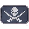 MSM PIRATE SKULL FLAG MILSPEC MONKEY TACTICAL SWAT PVC HOOK MORALE PATCH
