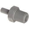 John Guest Stem Adaptor 3/8 inch Stem x 1/4 NPTF Thread (one supplied)