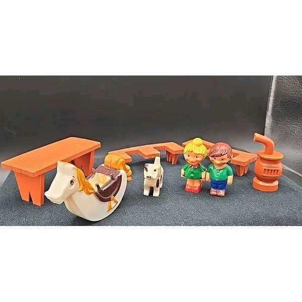 Ideal 1975 Think & Learn Magnetic Figures Rocking Horse Dog Furniture  Hong Kong