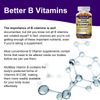 Vitamin B Complex 120 Capsules B1,B2,B3,B5,B6,B7,B9,B12, Immune Support Pills