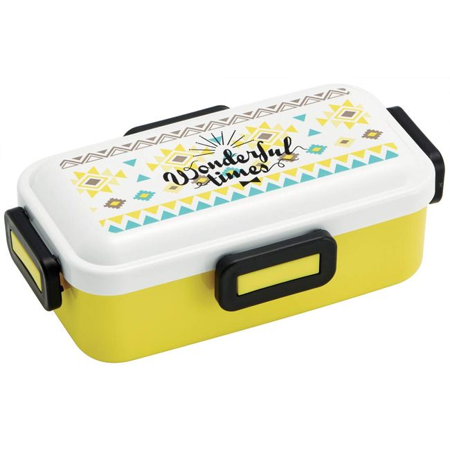 Skater PFLB6 Lunch Box, Fluffy Dome-Shaped Lid, Wonderful Time, 18.9 fl oz (530 ml)