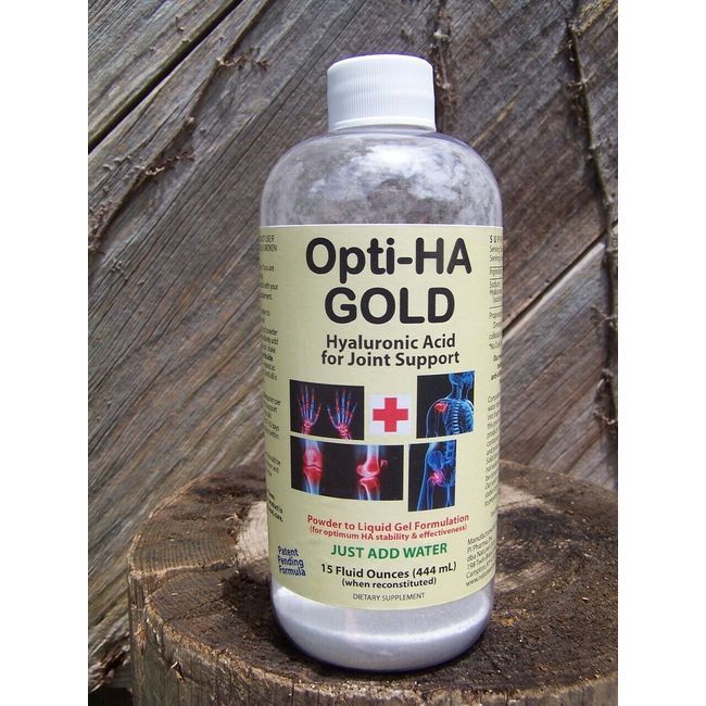 Nature's Extra Opti-HA Gold Hyaluronic Acid Powder-to-Gel Formula, 15 oz