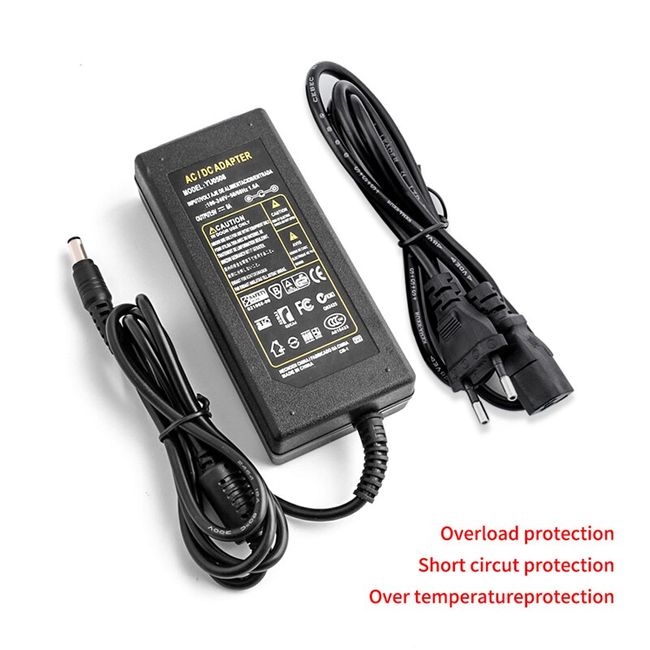 Dc To Ac Adapteruniversal 12v Dc Power Supply Adapter 1a-8a, 220v