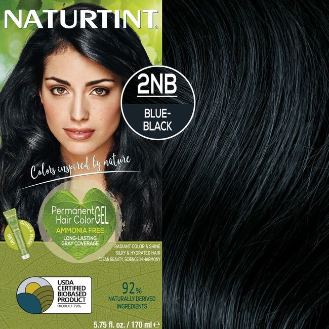 Naturtint - Permanent Hair Color - 2NB Blue Black - 5.75 Oz ( Pack of 1 )