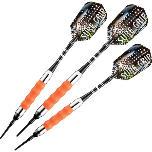 Viper Sure Grip Soft Tip Darts, Orange, 18 Grams