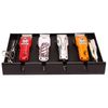 Barber Clipper Tray Organizer, Trimmer, Corded Clippers Holder for Hairdresser, Salon Station Haircut Tools Keeper with Anti-Slip Mat - 15.7" L x 8.9"W