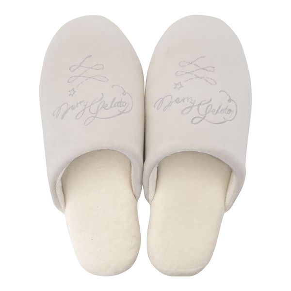 okato merry gelato slippers pale grey