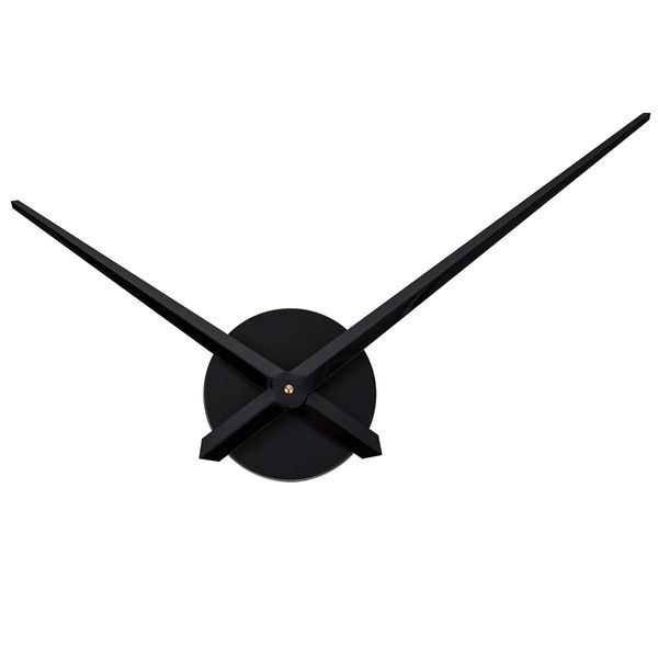 AILILIFE 3D Clock Hands, DIY Large Clock Movement Mechanism with 12 Inch Long Spade Hand, 3D Wall Clocks Home Decor