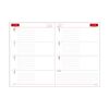 Daigo E1338 2025 Appointment Weekly A5 Planner, 1 Week, Black, Begins December 2024
