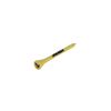 Panda Premium Bamboo Golf Tees - 70mm | Quantity 30 | Complete with ball marker