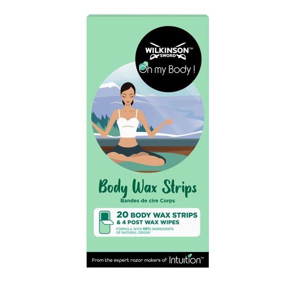 Wilkinson Sword Intuition Oh my Body Wax Strips für Frauen