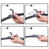 Windshield Wiper Blades Direct Connect Size 24" & 18" - Front Left Right Set New
