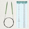KnitPro Dreamz Fixed Circular Needles 24" (60cm) | Size 5.50mm