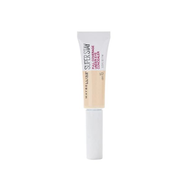 2 x Maybelline Superstay Full Coverage Under-Eye Concealer 6ml - 15 Light