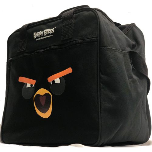 Ebonite Angry Birds Single Ball Deluxe Bowling Bag (Black Bomb Bird)