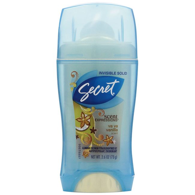 Secret Scent Expressions Va Va Vanilla Invisible Solid Antiperspirant & Deodorant 2.6 oz