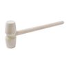 Ieron 10 Pcs Wooden Mini Hammers, Dessert Making Mallet, Craft Making Tool