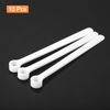 10Pcs 250 Milligram Teaspoon Micro Scoops Mini Measuring Spoons White