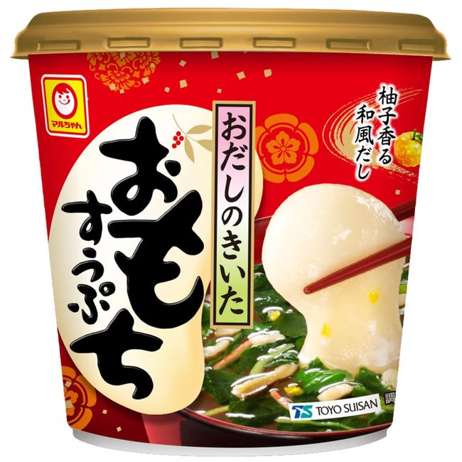 Maru-chan Omochisuupu Dashi no Omochisuppu 1.3 oz (37 g) x 6 Packs