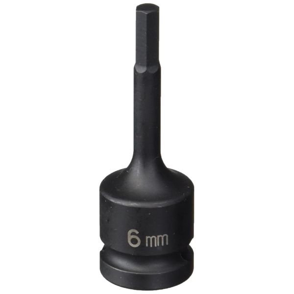 Grey Pneumatic (2906M) 1/2" Drive x 6mm Hex Driver Socket