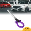 Front Bumper Trailer Ring Eye Tow Hook Screw Single Custom for Subaru WRX BRZ