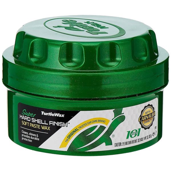 Turtle Wax 50187 Original Hard Shell Shine Car Paste Carnauba Wax 397G