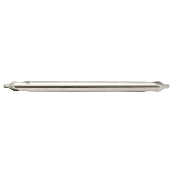 #4-1/2 Combined Drill & Countersink, Long Series 6", HSS, 60° Angle USA Made