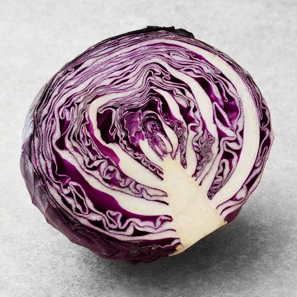 1/2 domestic red cabbage, 400g, 1 pc