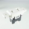 Sato Parts S-250-W Panel Mount AC Socket (White)