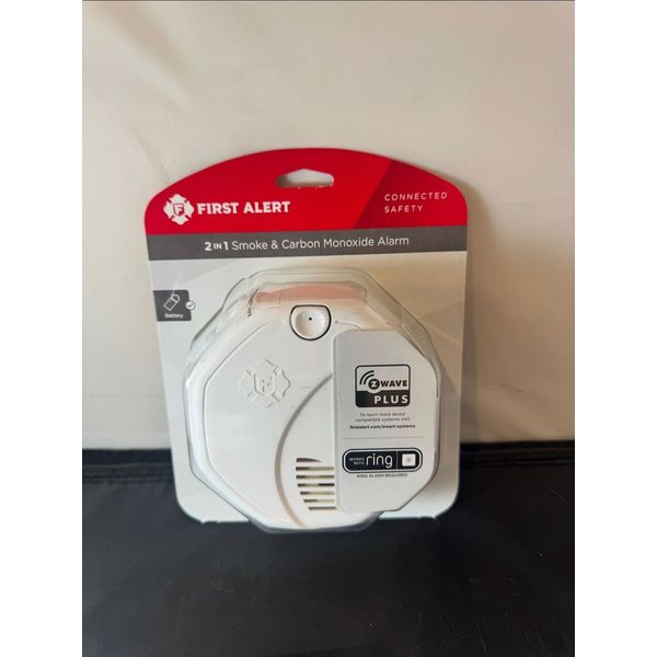 First Alert Battery Powered Z-Wave Smart Smoke Detector & Carbon Monoxide Alarm