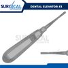 Dental Elevator #3 Surgical Veterinary Instruments Stainless Steel German Grade