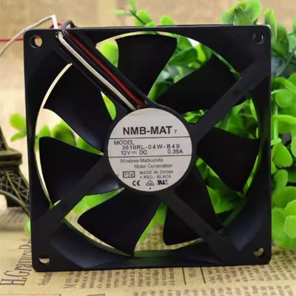 3610RL-04W-B49 DC12V 0.35A 9225 projector cooling fan 3pin 6 Month Warranty